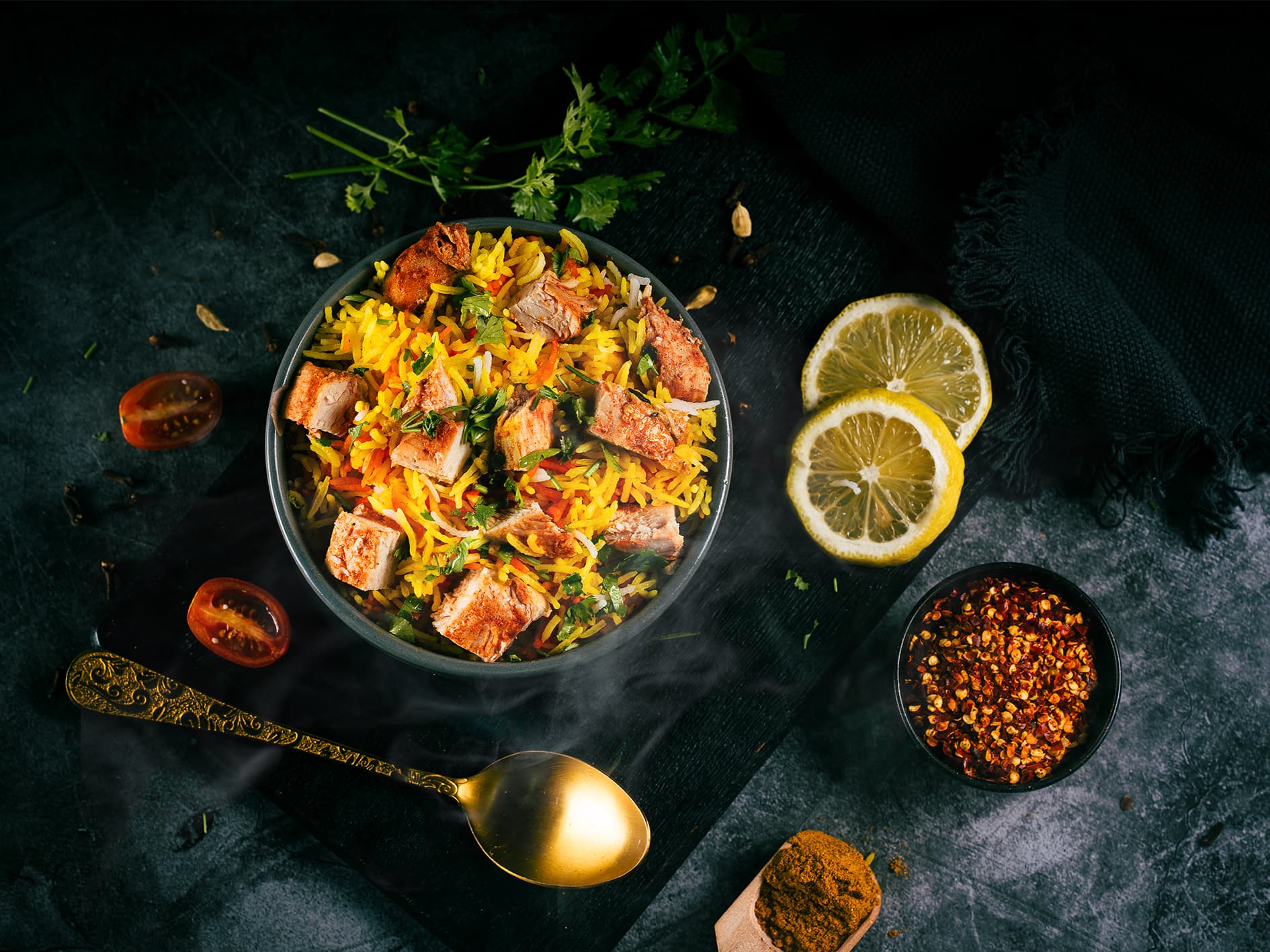 Healthy Chicken Biryani